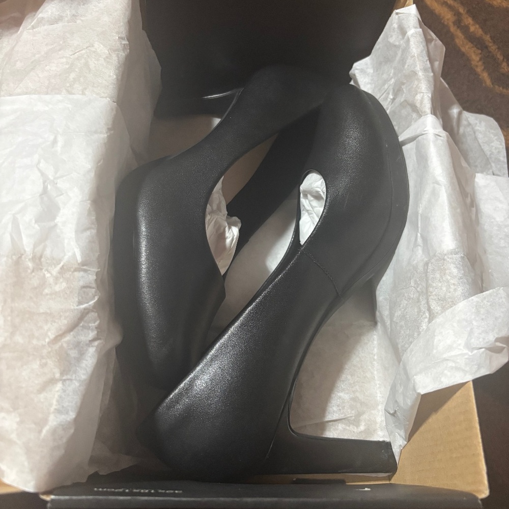Clarks Classic Black Heels